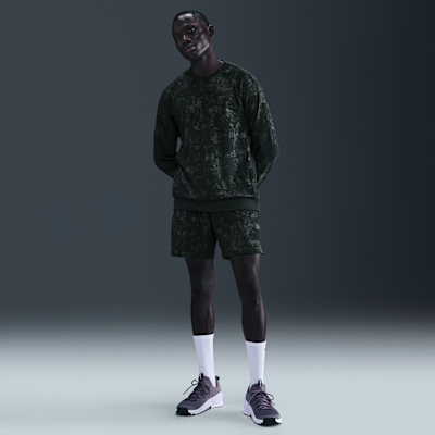 Sudadera de cuello redondo Therma-FIT versátil para hombre Nike Primary