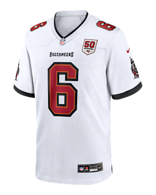 Мужские джерси Baker Mayfield Tampa Bay Buccaneers 50th Anniversary Nike NFL Game Jersey