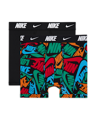 Детские  Nike Big Kids' Dri-FIT Printed Boxer Briefs (2-Pack)