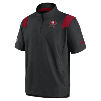 Nike Sideline Coach Lockup (NFL San Francisco 49ers) Men's Short-Sleeve  Jacket. 