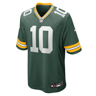 Camiseta game para hombre NFL Green Bay Packers (Jordan Love)