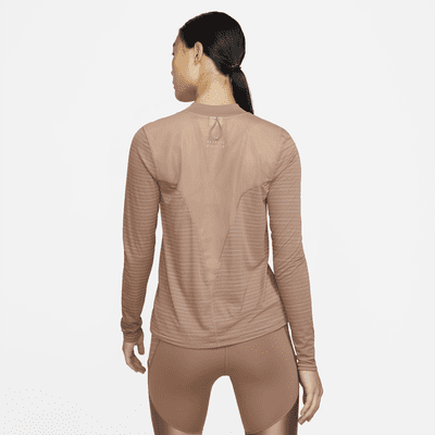 Playera de running de manga larga para mujer Nike Dri-FIT Run Division