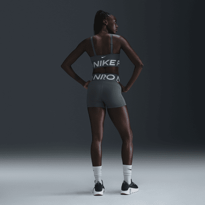 Nike Pro Sculpt magas derekú, 8 cm-es, kerékpáros női rövidnadrág