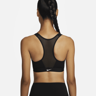 Nike Swoosh Women's Medium-Support Padded Zip-Front Sports Bra