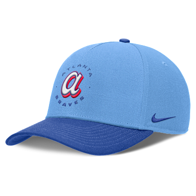 Atlanta Braves City Connect Rise Men's Nike Dri-FIT MLB A-Frame Adjustable Hat from Nike - $40
