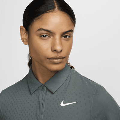 Polo de golf de manga corta Dri-FIT ADV para mujer Nike Tour