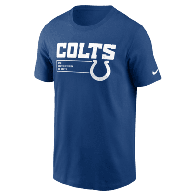Indianapolis Colts Division Essential Men's Nike NFL T-Shirt. Nike.com