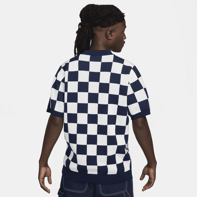 Polo Checkers para hombre Nike Sportswear Club