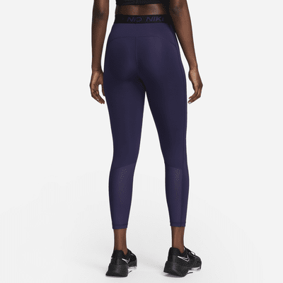 Nike Pro 365 Women's High-Waisted 7/8 Mesh Panel Leggings