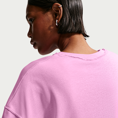 Nike Sportswear Chill Terry Women's Oversized French Terry Crew-Neck Sweatshirt