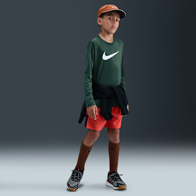 Playera de manga larga Dri-FIT para niño talla grande Nike Legend