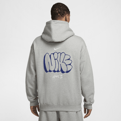 Felpa in fleece con cappuccio Nike Solo Swoosh – Uomo