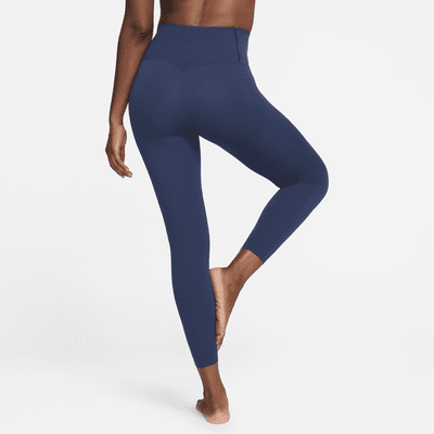 Mallas de 7/8 de tiro alto de sujeción suave para mujer Nike Zenvy