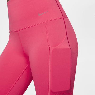 Leggings de 7/8 de tiro alto y sujeción media con bolsillos para mujer Nike Universa