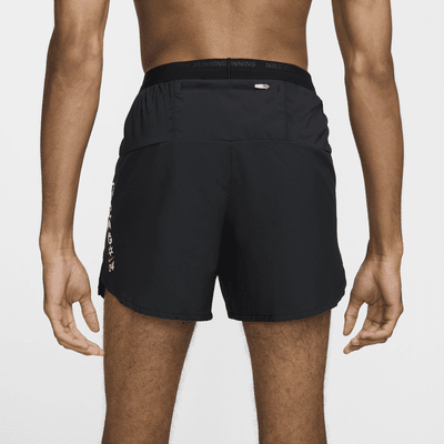 Shorts de correr Dri-FIT de 13 cm con forro de ropa interior para hombre Nike Stride