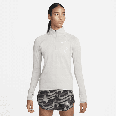 Camisola de running com fecho até meio Nike Therma-FIT para mulher