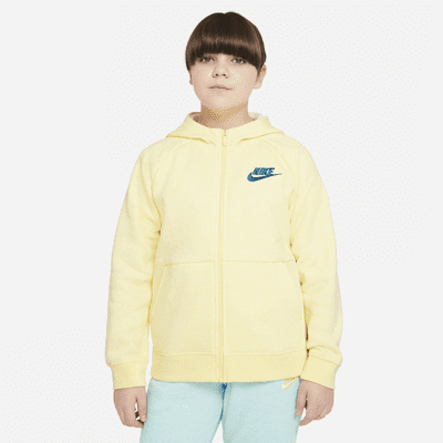 Nike Sportswear Big Kids' (Girls') Full-Zip Hoodie (Extended Size)