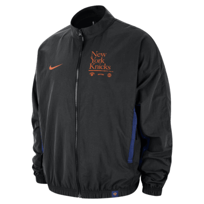 New York Knicks DNA Courtside Men's Nike NBA Woven Graphic Jacket