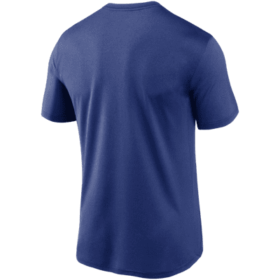 Nike Texas Rangers Blue Logo Legend Short Sleeve T Shirt