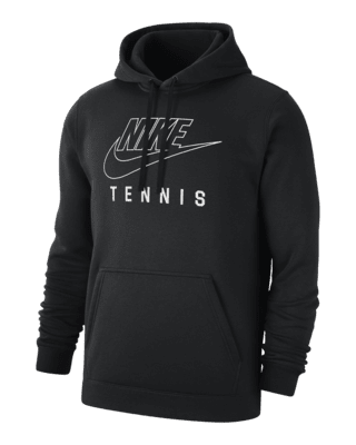 Мужское худи Nike Swoosh Club Fleece Tennis Pullover Hoodie для тенниса