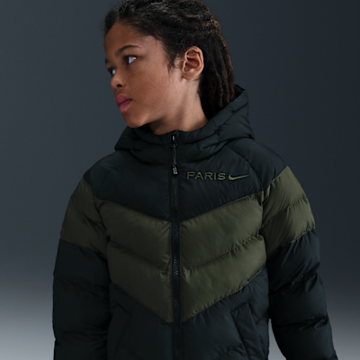 Paris Saint-Germain Older Kids' Nike Football Synthetic Fill Hooded Jacket