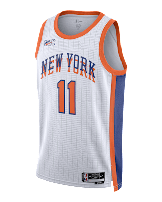 Мужские джерси Jalen Brunson New York Knicks 2024/25 City Edition Nike Dri-FIT NBA Swingman Jersey для бега