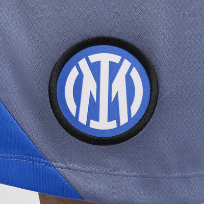 Męskie spodenki piłkarskie z dzianiny Nike Dri-FIT Inter Mediolan Strike