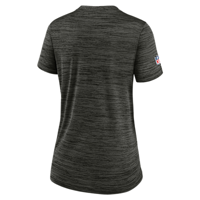 Playera Nike Dri-FIT de la NFL para mujer New York Jets Rivalries Collection Sideline Velocity