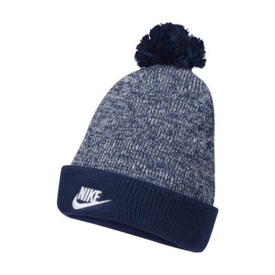 nike beanie hat with pom pom