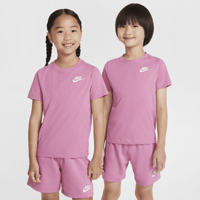 Conjunto de dos piezas con shorts de tejido Knit para preescolar Nike Club