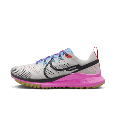 nike running shoes blue and pink