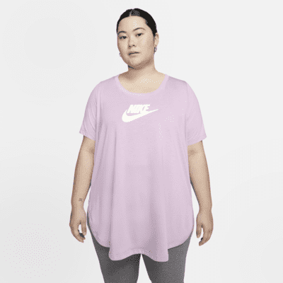 Playera larga para mujer (talla grande) Nike Sportswear Essential