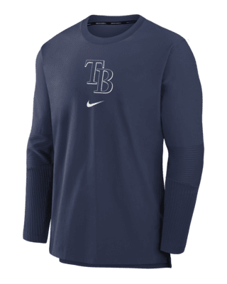 Chamarra sin cierre Nike Dri-FIT de la MLB para hombre Tampa Bay Rays ...