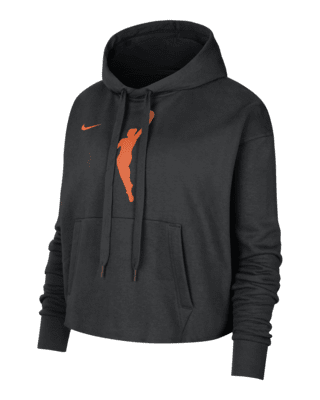 Женское худи Team 13 Courtside Nike WNBA Cropped Pullover Hoodie