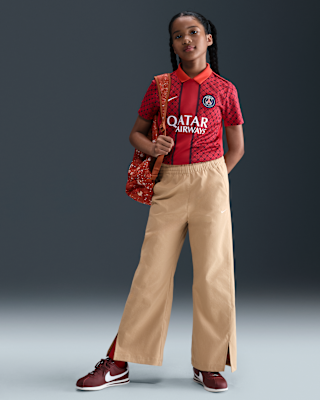 Детские  Nike Sportswear Big Kids' (Girls') Woven Wide-Leg Pants
