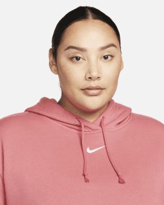 Nike Sportswear Collection Essentials Sudadera con capucha oversize de  tejido Fleece (Talla grande) - Mujer. Nike ES