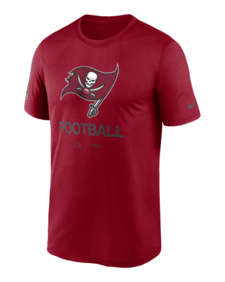 Nike Men's Dri-fit Infograph (nfl Tampa Bay Buccaneers) T-shirt In Red