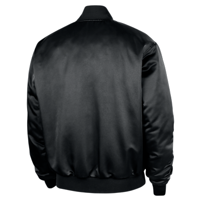 Team 31 Men's Nike NBA Full Press-Stud Bomber Jacket
