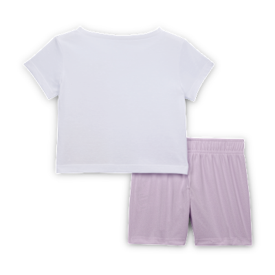 Nike Baby (12-24M) Wild Flower T-Shirt and Mesh Shorts Set