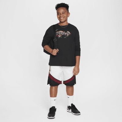 Chicago Bulls Nike Dri-FIT NBA Swingman Shorts für ältere Kinder