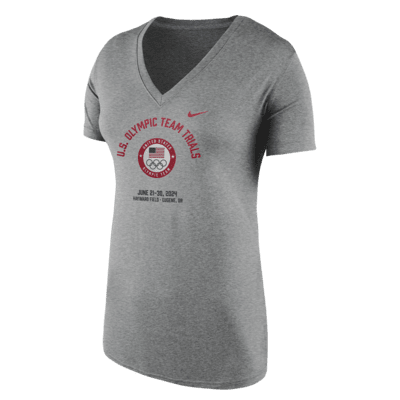 Playera de correr Nike para mujer USA Legend