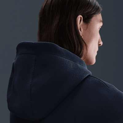 Sudadera con gorro sin cierre de fútbol Nike de tejido Fleece para hombre USMNT Tech