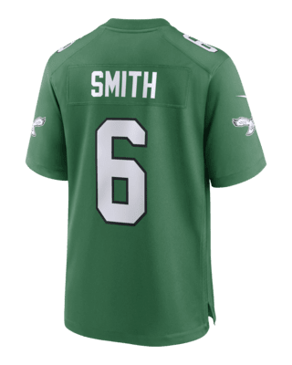 NWT Men's Nike Kelly Green Devonta Smith Jersey M Eagles Throwback