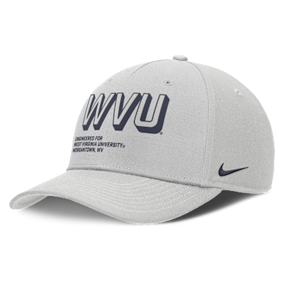West Virginia On-Field Primetime Rise Men's Nike College Adjustable Hat