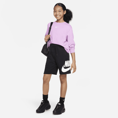 Nike Sportswear Essential Big Kids' (Girls') Long-Sleeve T-Shirt. Nike.com