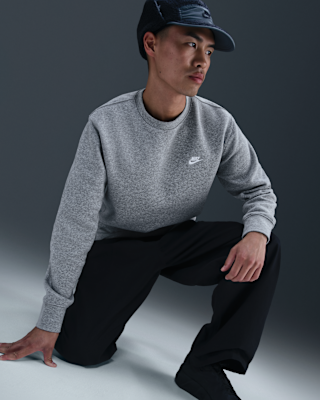 NIKE公式】ナイキ クラブ メンズ フリース クルー.オンラインストア 