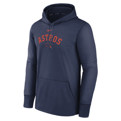 Houston Astros Authentic Collection Practice Men's Nike Therma MLB Pullover Hoodie