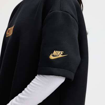 San Francisco 49ers Rivalries Collection Oversized Tech Fleece Women's Nike NFL Dress