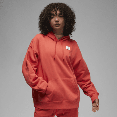 ladies red nike hoodie