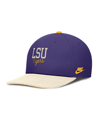 Мужские  LSU Legacy Script Nike Dri-FIT College Adjustable Hat
